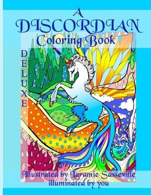 Book cover for Discordian Coloring Book Deluxe Edition