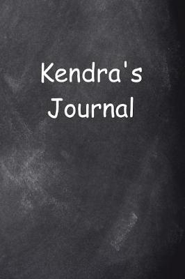 Book cover for Kendra Personalized Name Journal Custom Name Gift Idea Kendra