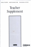 Cover of Salters Advanced Chemistry Supplement Pack