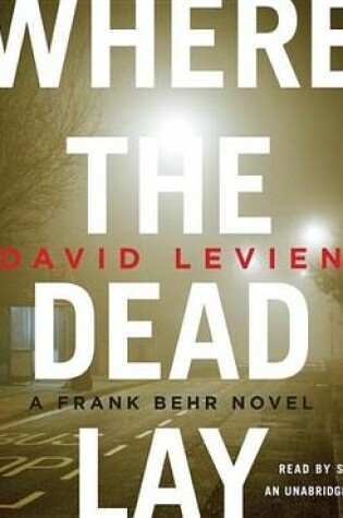 Cover of Where the Dead Lay (Lib)(CD)