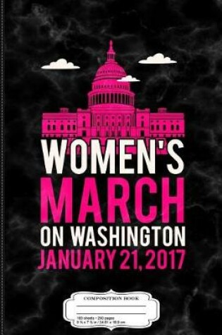 Cover of Women's March on Washington Composition Notebook