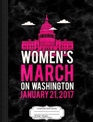 Book cover for Women's March on Washington Composition Notebook