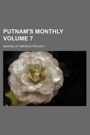 Cover of Putnam's Monthly Volume 7