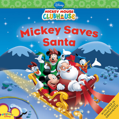 Book cover for Mickey Saves Santa