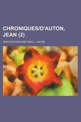Cover of Chroniques-D'Auton, Jean (2)