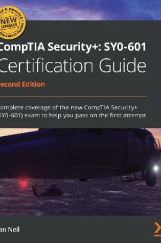 Cover of CompTIA Security+: SY0-601 Certification Guide