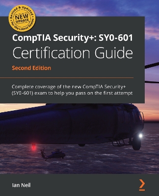 Book cover for CompTIA Security+: SY0-601 Certification Guide