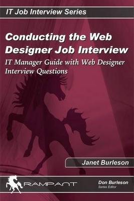 Book cover for Conducting the Web Designer Job Interview