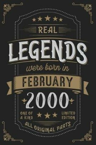 Cover of Real Legendes were born in February 2000