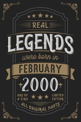 Book cover for Real Legendes were born in February 2000