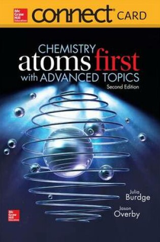 Cover of Connect 1 Semester Access Card for Chemistry: Atoms First with Advanced Topics