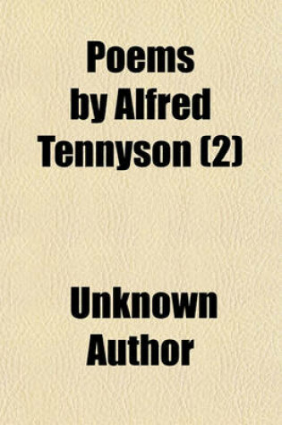 Cover of Poems by Alfred Tennyson (Volume 2)