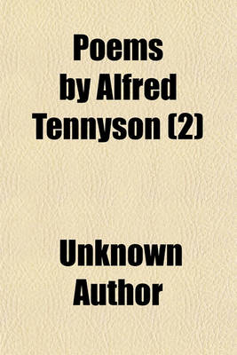 Book cover for Poems by Alfred Tennyson (Volume 2)