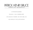 Book cover for Patrick Henry Bruce