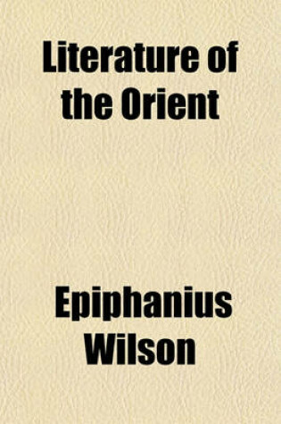 Cover of Literature of the Orient