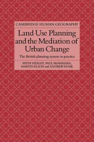 Cover of Land Use Planning and the Mediation of Urban Change