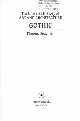 Cover of Gothic