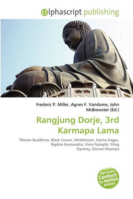 Cover of Rangjung Dorje, 3rd Karmapa Lama
