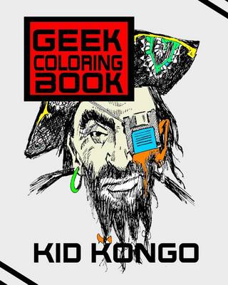 Book cover for Geek Coloring Book