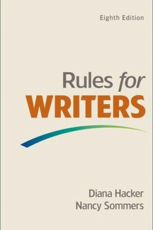 Cover of Rules for Writers