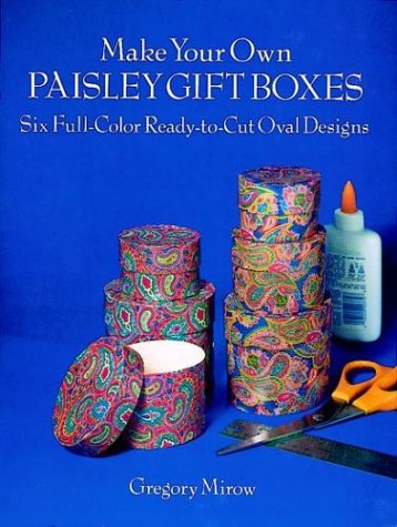 Book cover for Make Your Own Paisley Gift Boxes