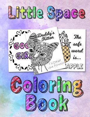 Book cover for Little Space Coloring Book