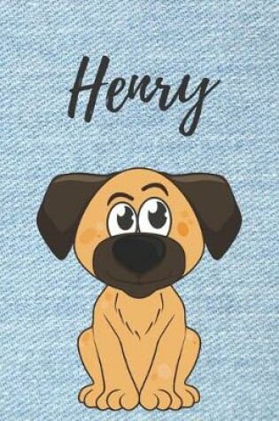 Cover of Henry Hund-Malbuch / Notizbuch / Tagebuch