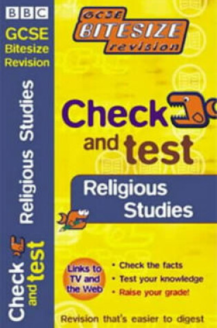 Cover of GCSE BITESIZE REVISION CHECK & TEST RELIGIOUS STUDIES