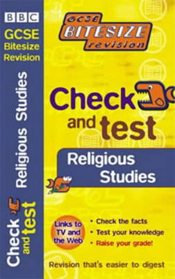 Book cover for GCSE BITESIZE REVISION CHECK & TEST RELIGIOUS STUDIES