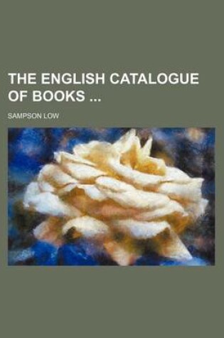 Cover of The English Catalogue of Books