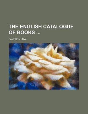 Book cover for The English Catalogue of Books