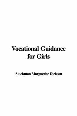 Book cover for Vocational Guidance for Girls