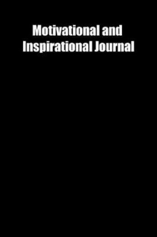 Cover of Motivational and Inspirational Journal