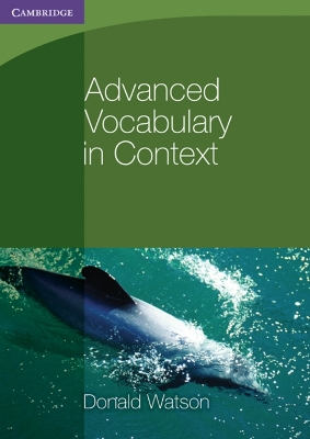 Book cover for Advanced Vocabulary in Context