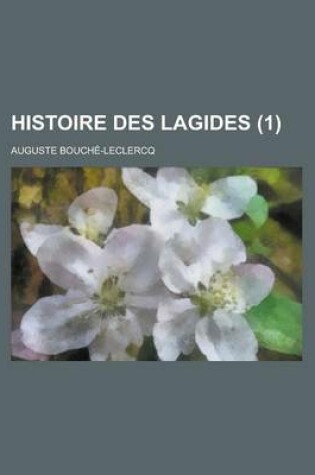 Cover of Histoire Des Lagides (1 )