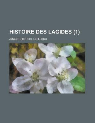 Book cover for Histoire Des Lagides (1 )