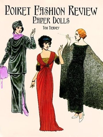 Book cover for Poiret Fashion Design Paper Dolls in Full Colour