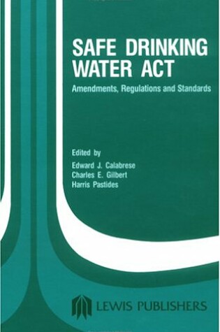 Cover of Safe Drinking Water Act