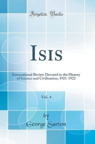 Cover of Isis, Vol. 4