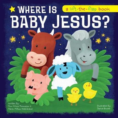 Book cover for Where Is Baby Jesus? a Lift-The-Flap Book