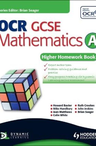 Cover of OCR GCSE Mathematics A - Higher Homework Book
