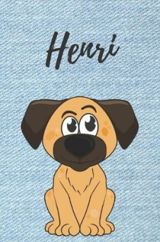 Cover of Henri Hund-Malbuch / Notizbuch / Tagebuch