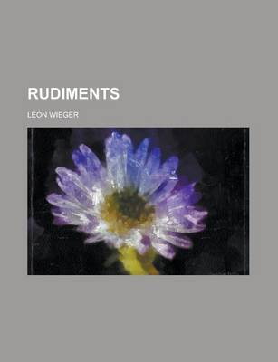 Book cover for Rudiments