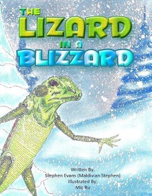 Book cover for The Lizard in a Blizzard