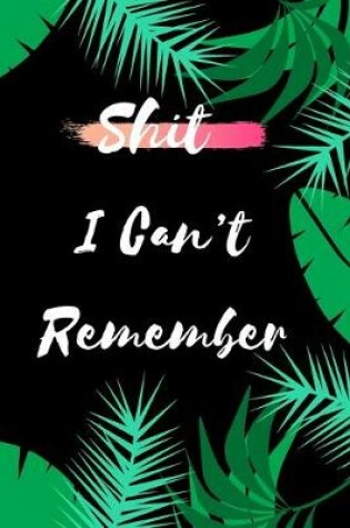 Cover of Shit I Can't Remember