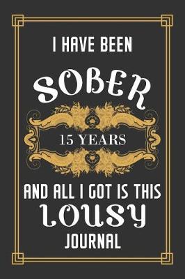 Book cover for 15 Years Sober Journal