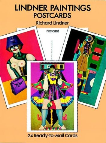 Book cover for Lindner Paintings Postcards