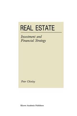 Book cover for Real Estate: Investment and Financial Strategy