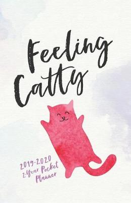 Cover of 2019-2020 2-Year Pocket Planner; Feeling Catty