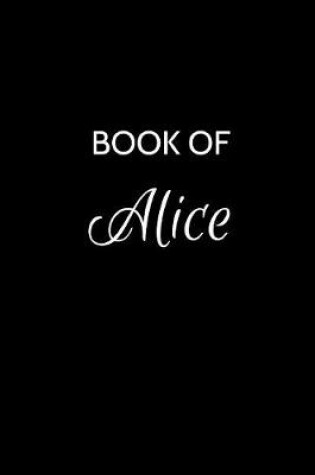 Cover of Book of Alice